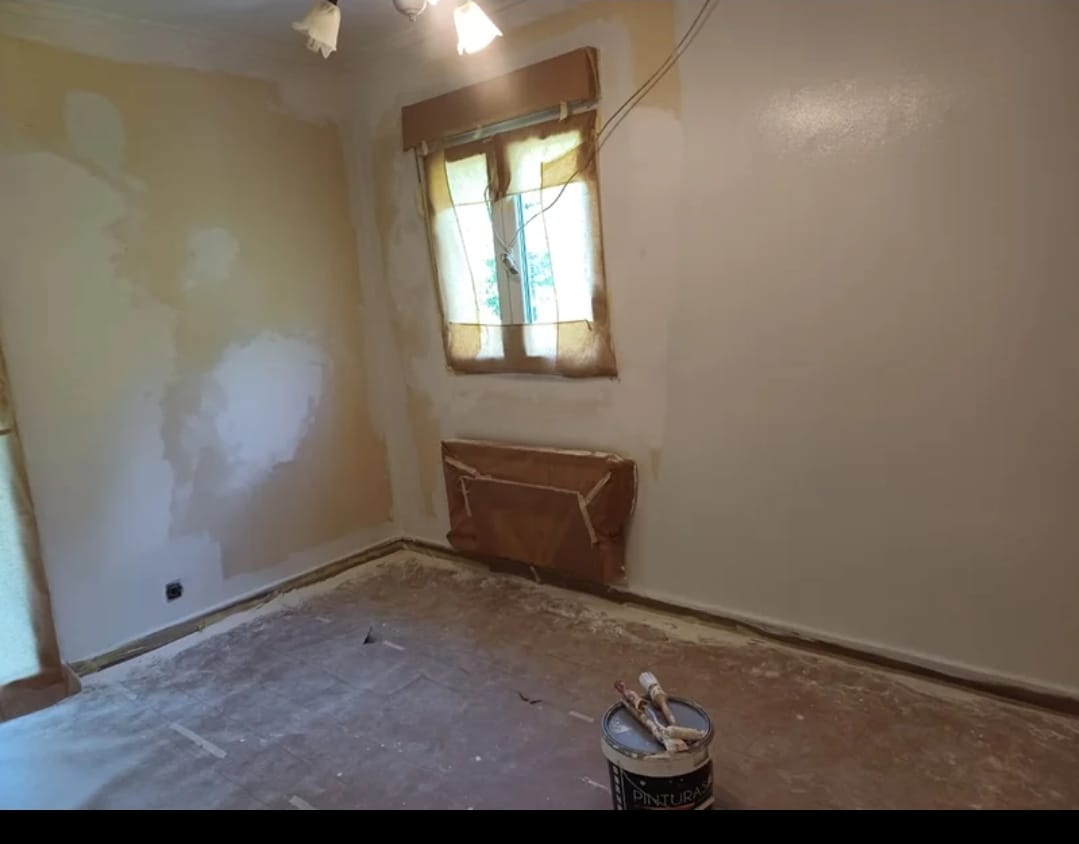 Proceso de obra en Melias por Reformas y Pinturas Alannita