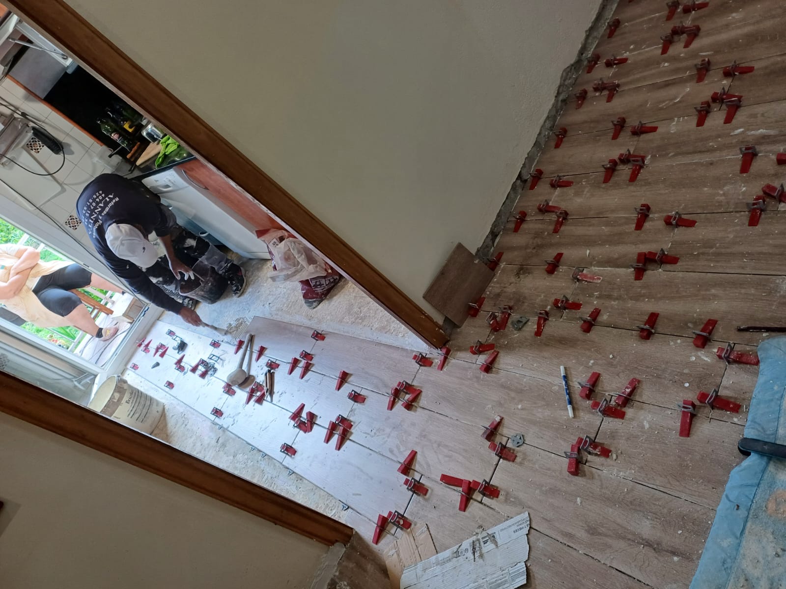 Proceso de obra en Melias por Reformas y Pinturas Alannita