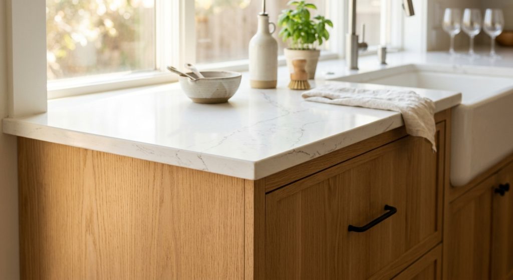 Encimera: cuarzo, granito, dekton o silestone (qué elegir)
