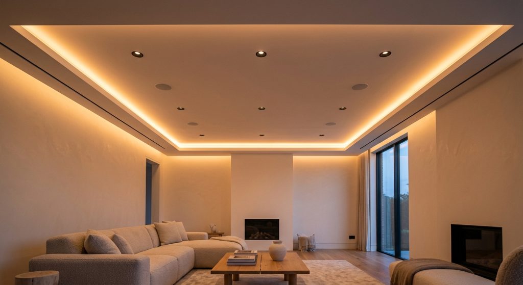 Iluminación en reformas: LED, foseado y focos