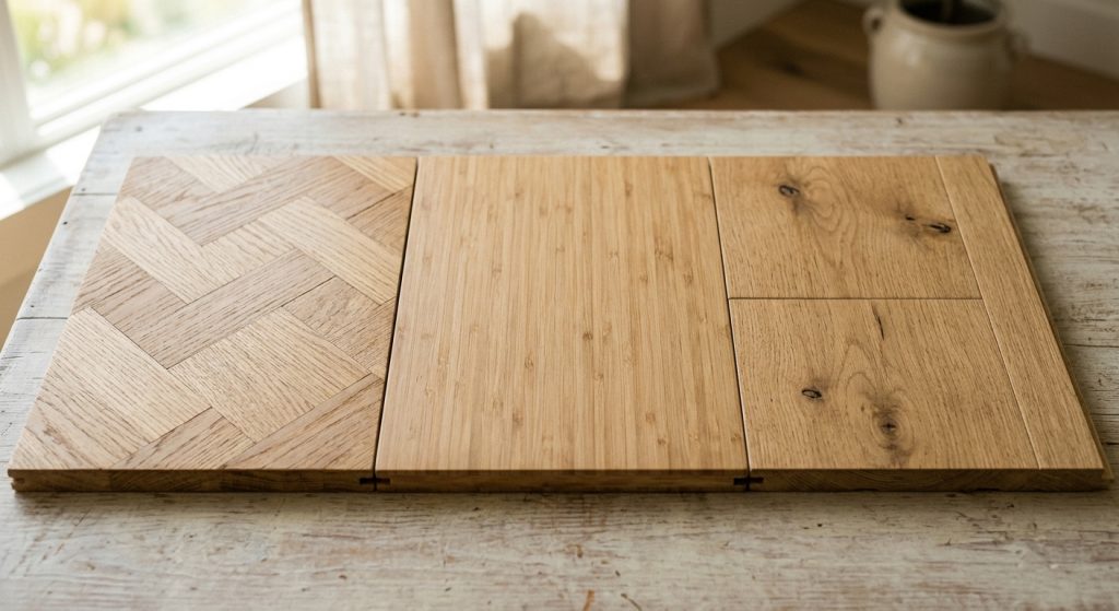 Parquet de roble, bambú o multilaminado: cuál elegir en 2026