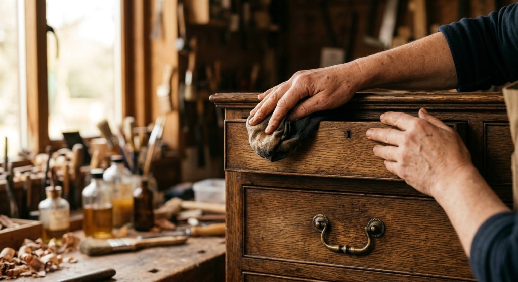 Restaurar mueble de madera antiguo en Ourense: cuándo y cómo