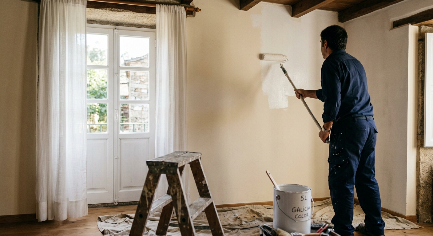 Pintor en Ourense — Reformas Alannita