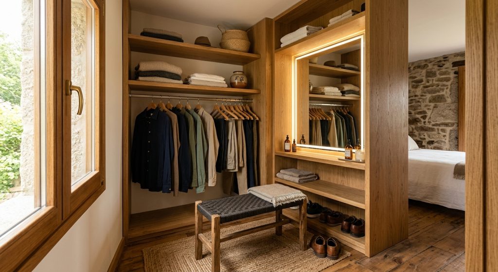 Vestidor a medida en piso pequeño en Ourense: ideas y precio